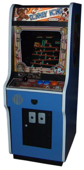 Recreativa azul Donkey Kong